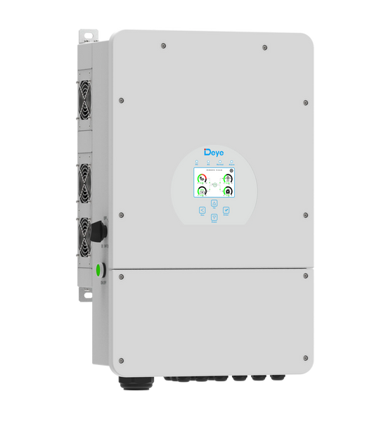 Гібридний інвертор AI-W5.1-8K-SG01LP1-EU Deye ESS (8 kW, 1 фаза) BAT-AC0021 фото